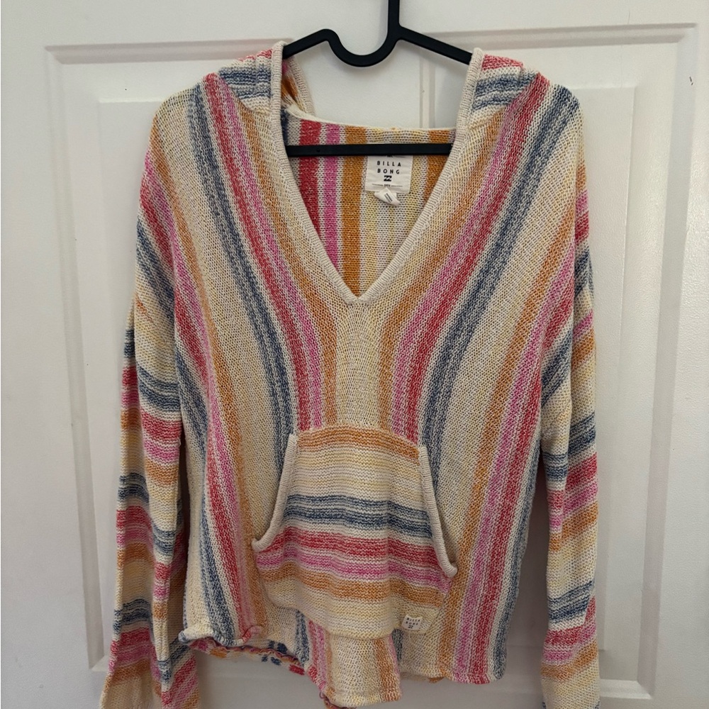 Billa bong hoodie sz. sm multi colored